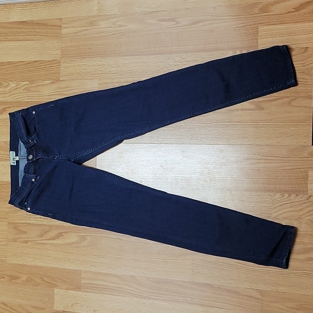 Roxy size 1/25 mid rise dark wash skinny jeans